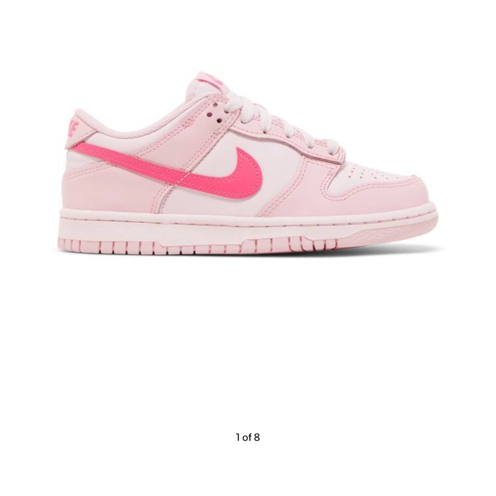 Nike Dunk Low triple pink